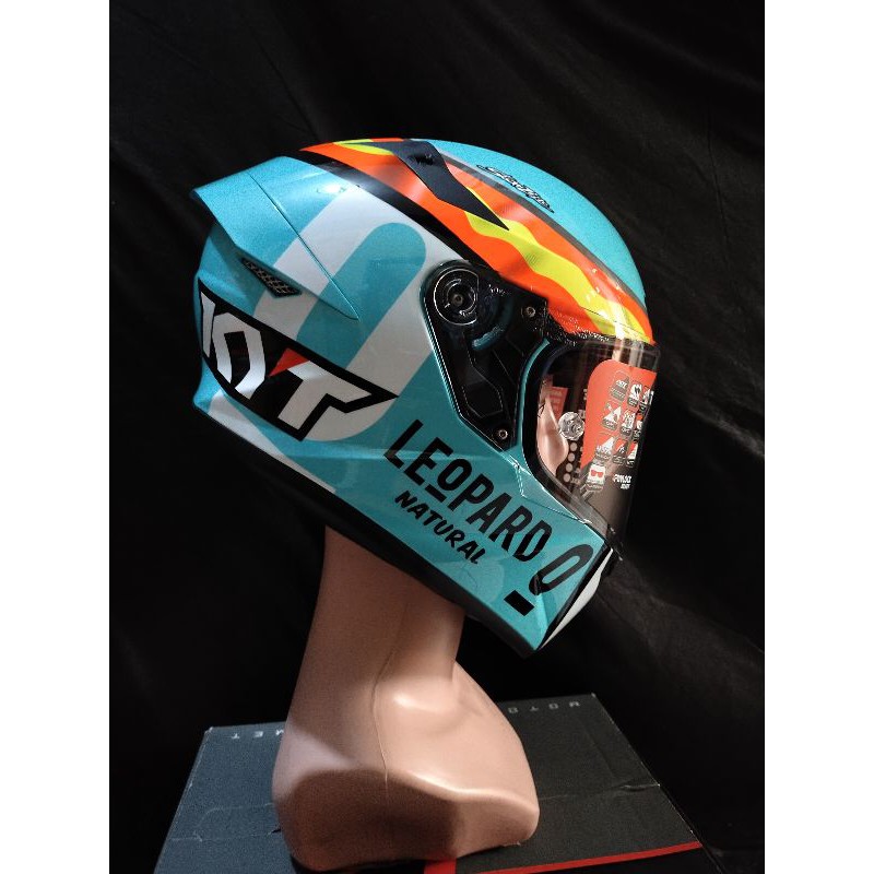 Helm KYT tt course zaume Masia leopard