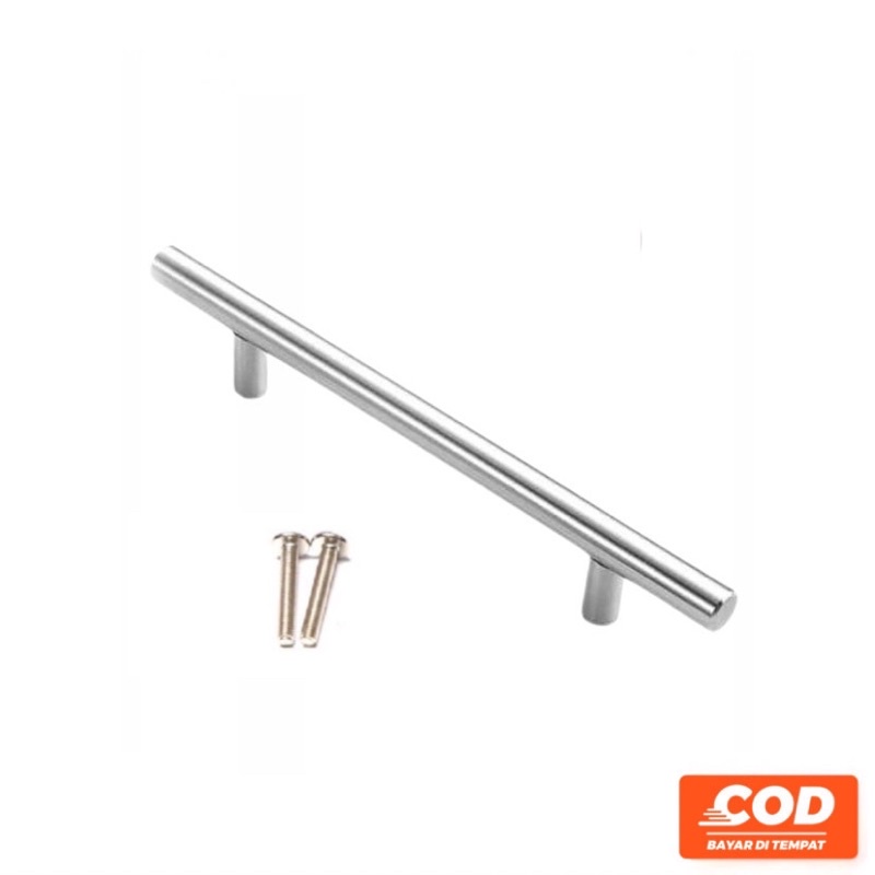 Handle Lemari 96 MM Hollow | Tarikan Stainless Minimalis Alumunium