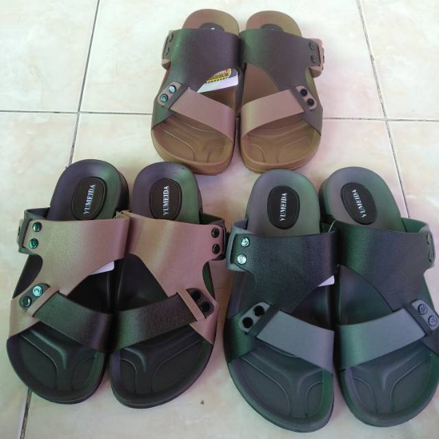  Sandal Selop Pria  Yumeida Ringan Shopee Indonesia