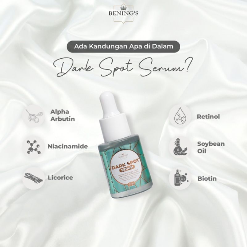 DARK SPOT SERUM BENING'S SKINCARE DR OKY PRATAMA