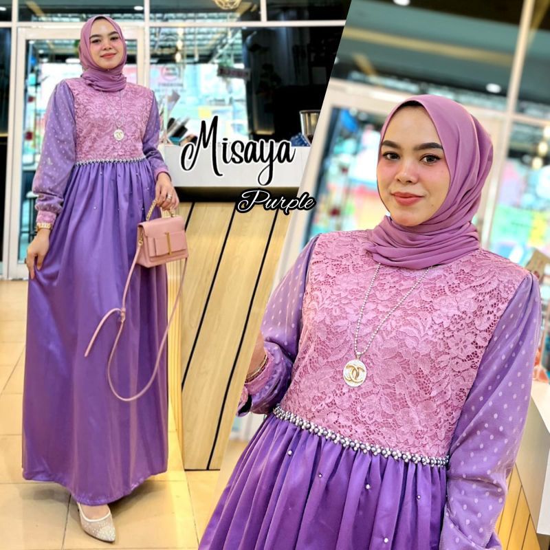 GAMIS MISAYA / GAMIS WANITA TERBARU / GAMIS WANITA MURAH / BAJU KONDANGAN / BRIDESMAIDS / GAMIS / GA