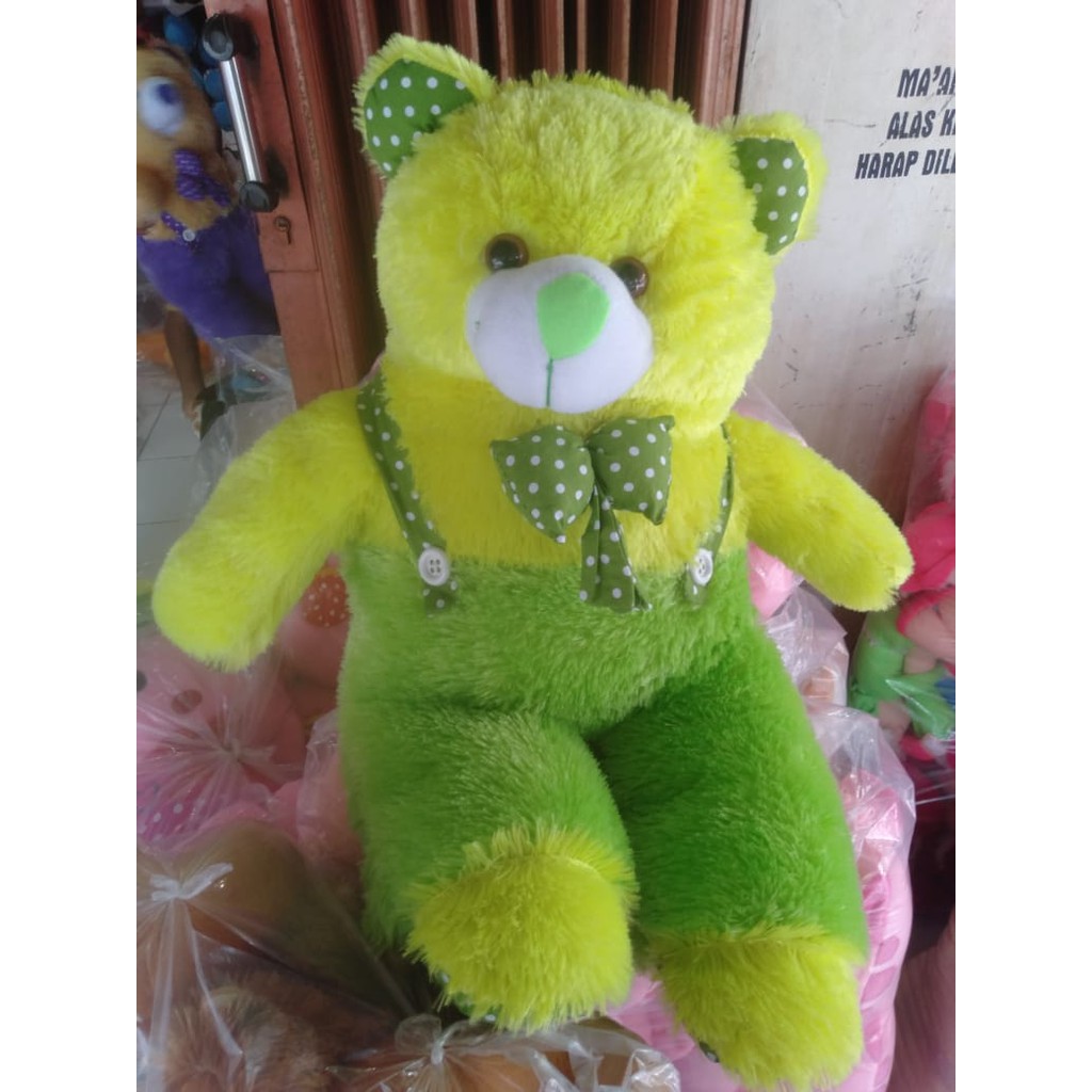 Boneka Teddy Bear - Beruang Rompi - Berjon xl 60cm