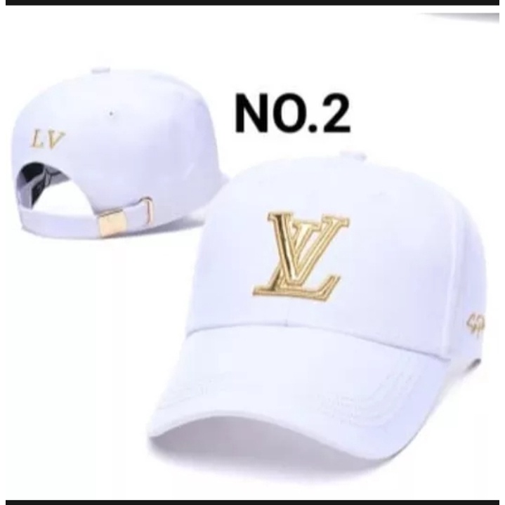 Topi Baseball Distro LV Katun Topi Pria Wanita Terbaru Kekinian