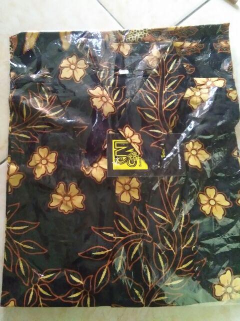 Kemeja Batik Pria Lengan Pendek M L Xl Xxl Kipas Mega Mendung Seno Cendrawasih Merak Kawung
