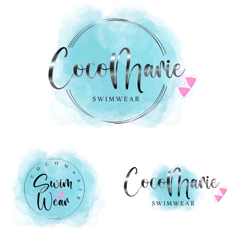 (DRAN TURKIS) JASA BUAT DESIGN LOGO OLSHOP SIMPLE ELEGAN