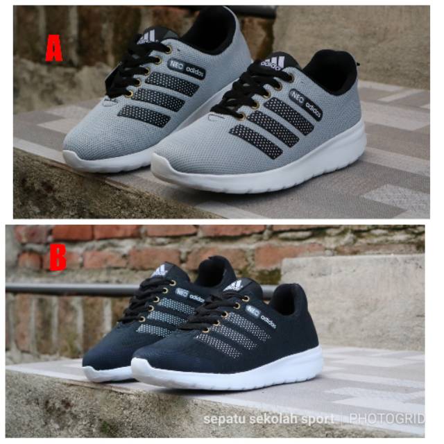 Sepatu sport running adidas neo grade ori/sepatu lari pria/sneakers pria