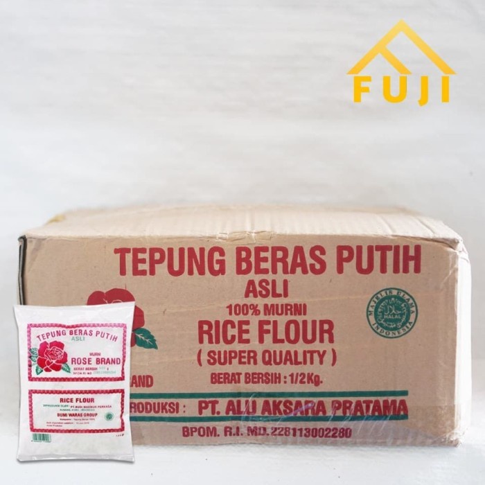 

Ketan-Beras-Tepung- Tepung Beras Rosebrand 500Gr -Tepung-Beras-Ketan.