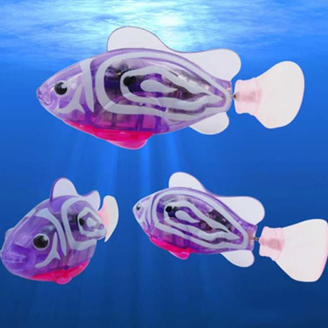 ☁ Mainan Ikan Bisa Berenang Di Air / Fish Tank / Electric ➲