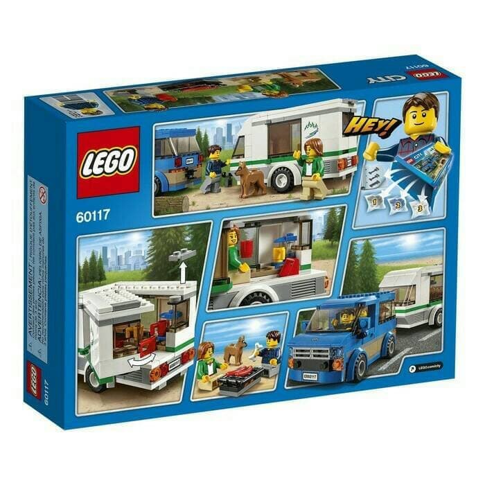 lego van and caravan