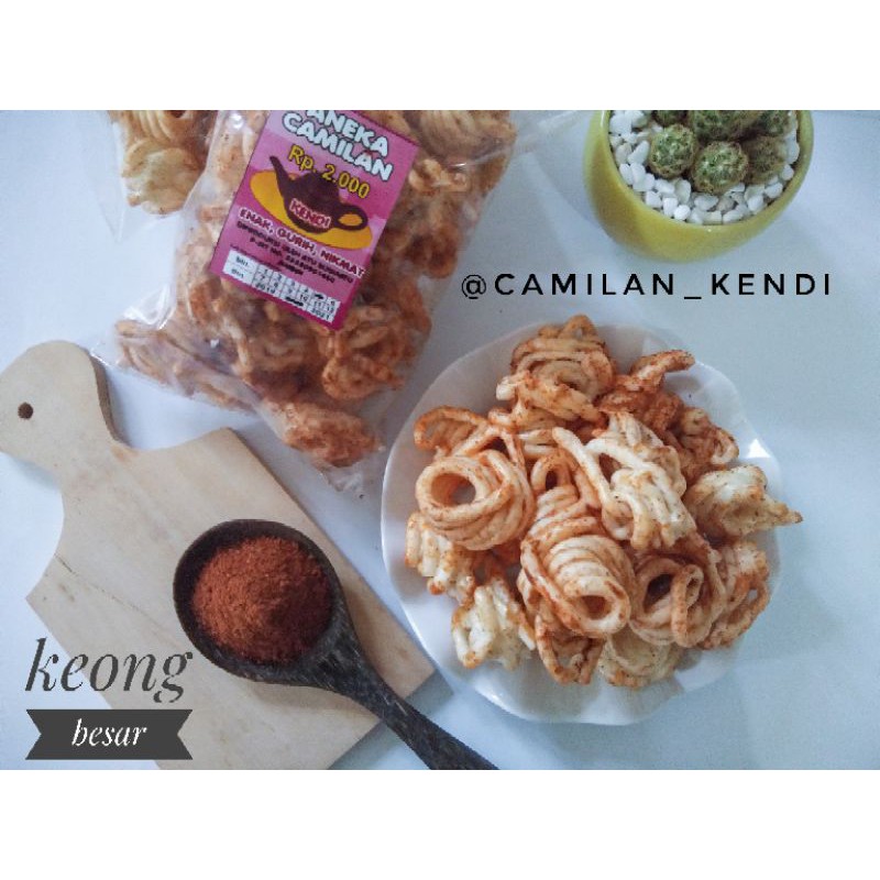 

Kerupuk Keong Besar Pedas