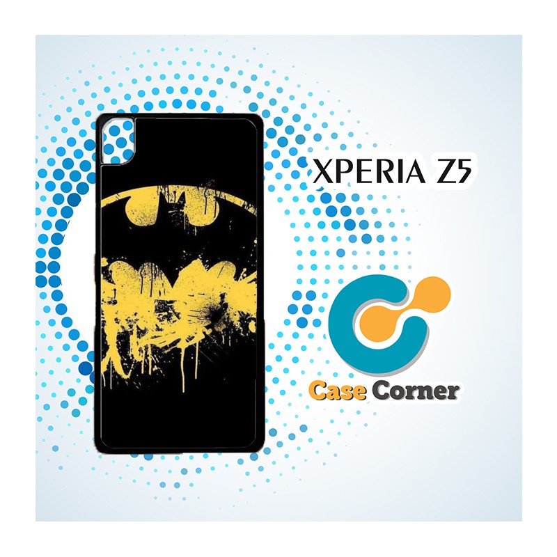 Custom Casing HP Sony Xperia Z5 Batman Sign wallpaper Case,Cover, Hardcase