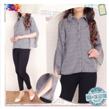 DELION BLOUSE REMAJA LENGAN PANJANG TERBARU 2021 KEKINIAN BLUS ATASAN WANITA KOREAN STYLE MURAH