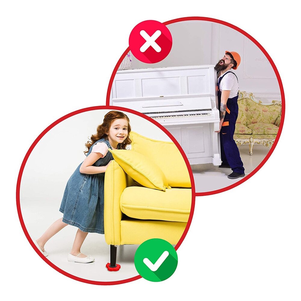 Alat Angkut Furniture Pengangkat Barang Berat Meja Lemari Sofa Lifter Carrier Wheel Bar Mover