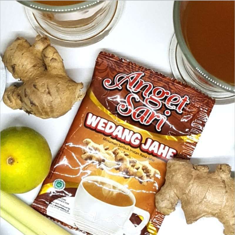 

Anget sari wedang jahe minuman serbuk instan rasa jahe herbal sachet