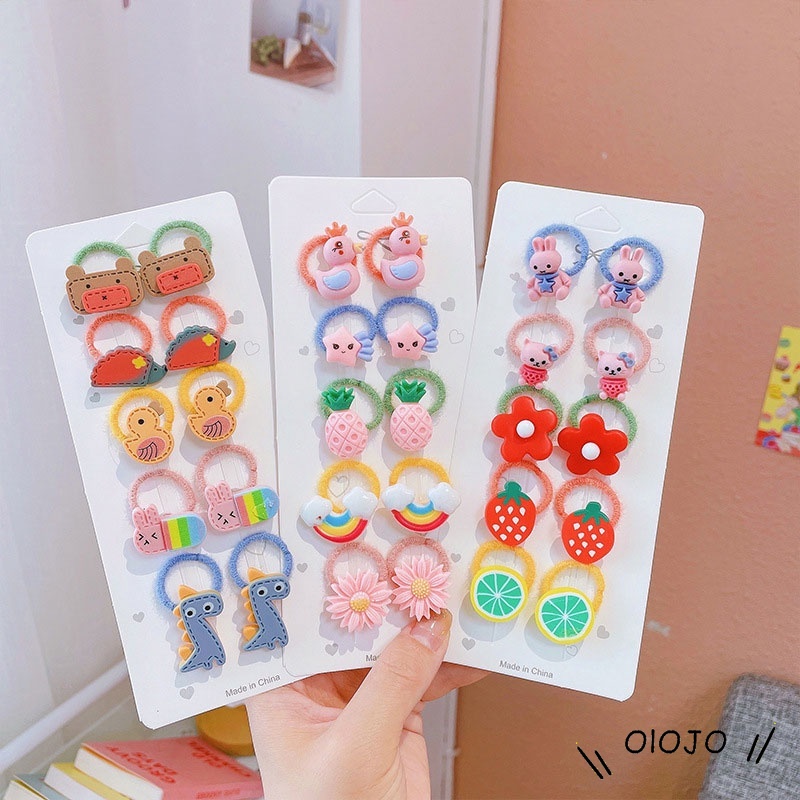 Ikat Rambut Boneka Kunciran Anak Kuncir Karakter Lucu / Hair Accessories - ol