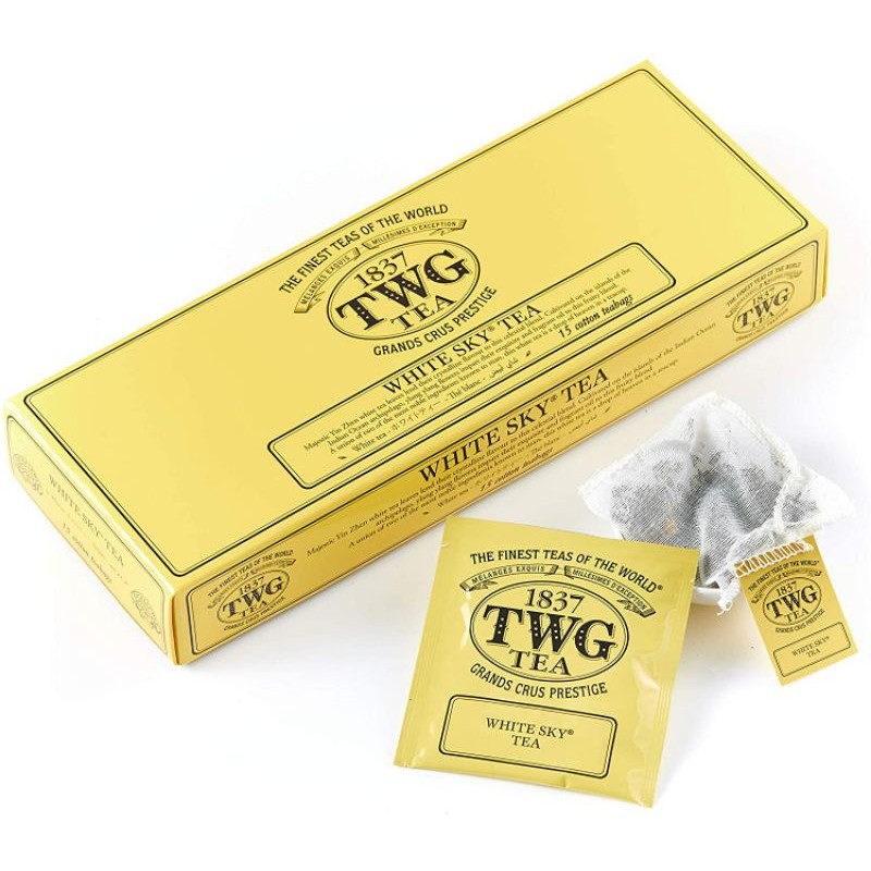 

TWG TEA White Sky Tea 15 Cotton Teabags