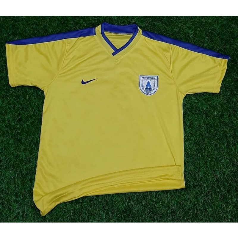 Jersey Retro Persipura Kuning 2001