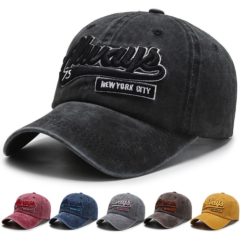 1001 IMPORT TOPI BASEBALL ALWAYS 75 VINTAGE NEW YORK CITY !!! - 6 VARIASI