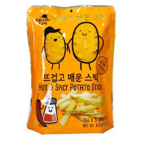 

Master Kim 80Gr Hot & Spicy Potato Stick