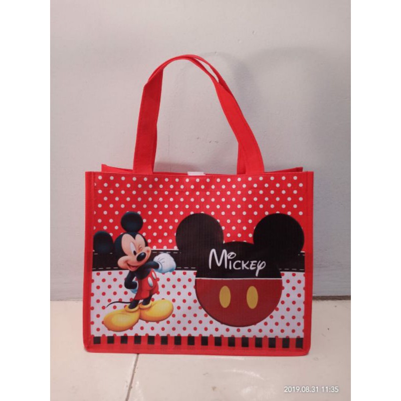 

goodie bag terlaris tas ultah souvenir Mickey mouse