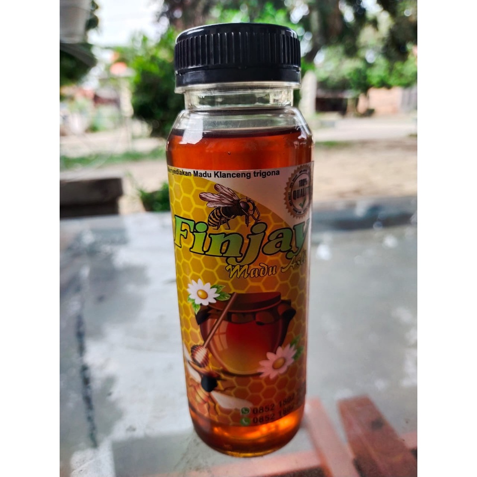 

Madu Hutan dari lebah Apis dorsata berasal dari hutan/perkebunan Tulang Bawang dan Tulang Bawang Barat, Lampung, kemasan 250ml, Odonata Stote