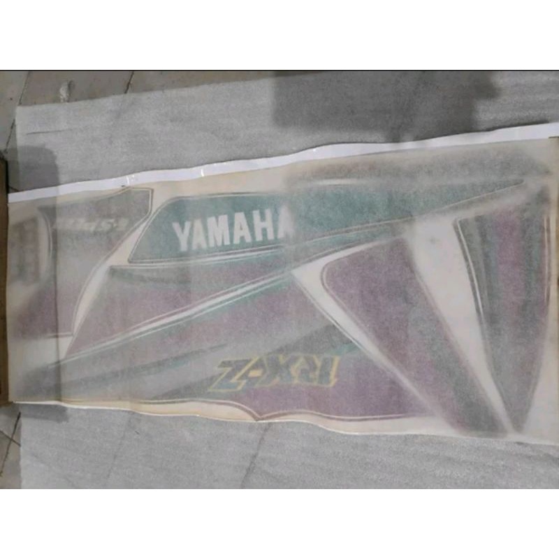 STRIPING BODY STICKER BODI LIST STIKER RXZ 1994-1995 UNGU NOS KUALITAS ORI