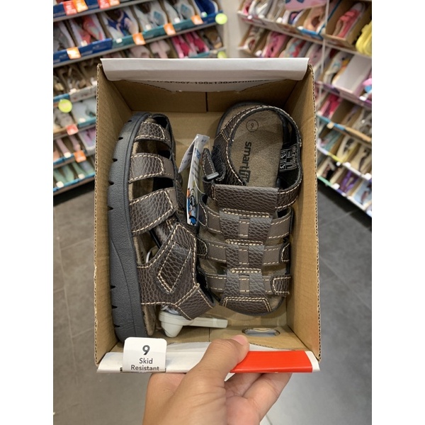 Smart fit kids livingston brown payless sepatu anak