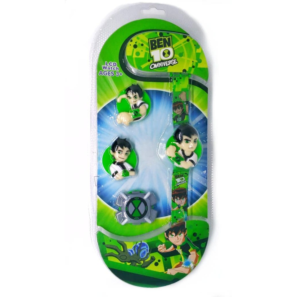 Super Sale! JAM TANGAN ANAK LAKI LAKI BEN10 KEPALA SET DIGITAL BEN10 MURAH