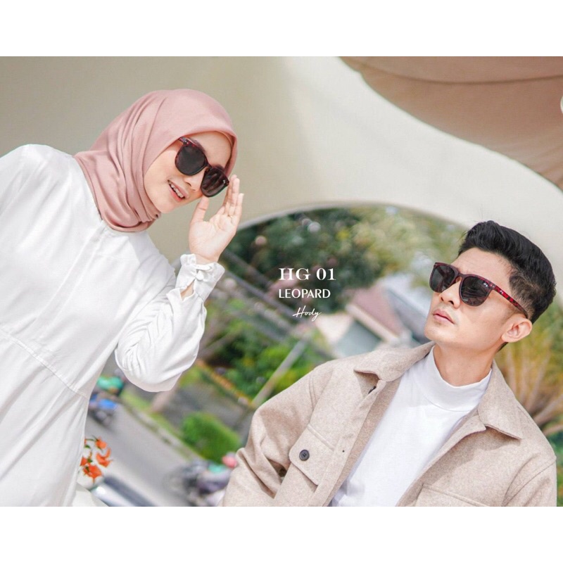 Hody - Kacamata Lipat HG-01 | Kacamata Gaya Sun Glasses Anti Radiasi Unisex Pria Wanita Cewek Cowok