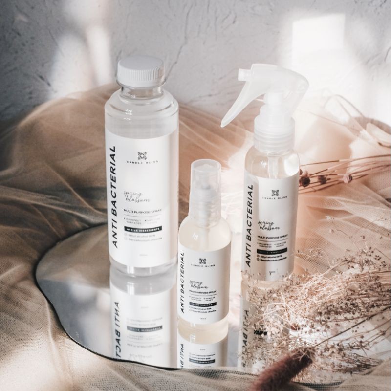 Jual Candle Bliss Anti Bacterial Multi Purpose Spray REFILL 250ML