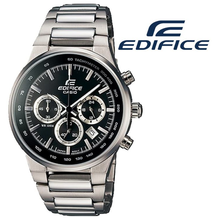Jam Tangan Casio Original Pria Chrono Edifice Original EF-500PB-1A