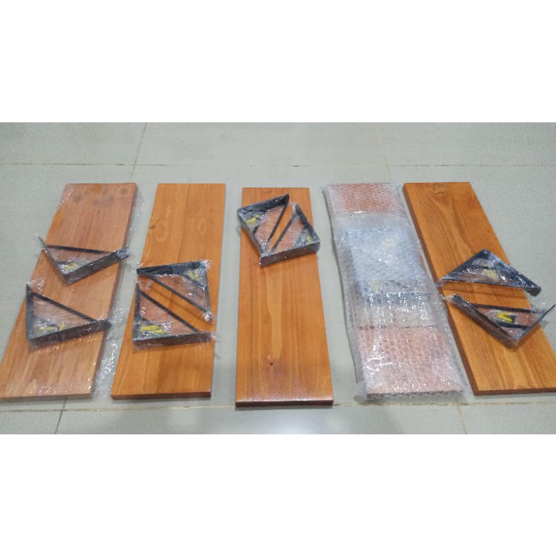 Rak dinding RD02  ambalan kayu jati belanda