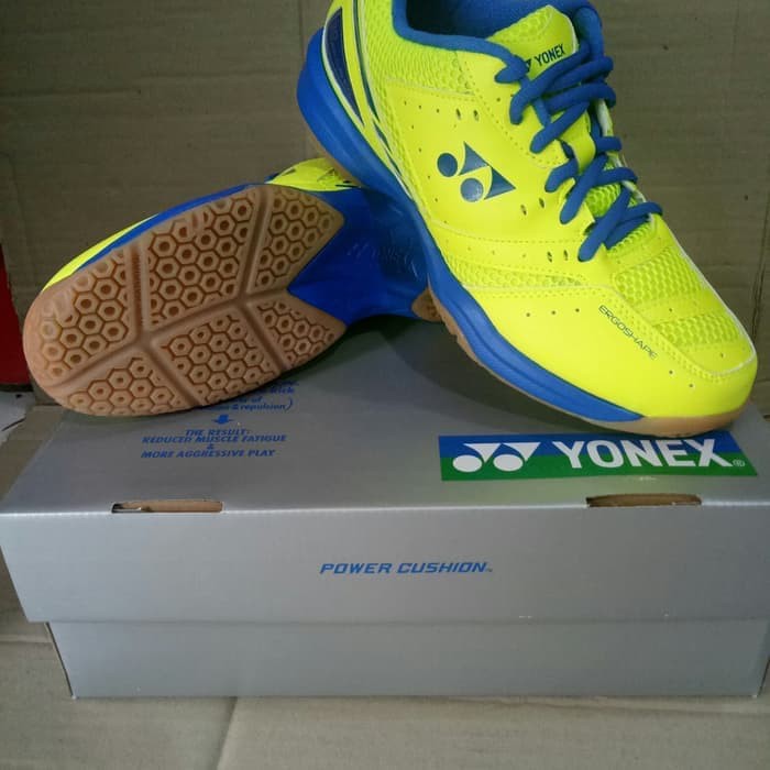 Sepatu Badminton Yonex SHB30EX Yellow Blue Original