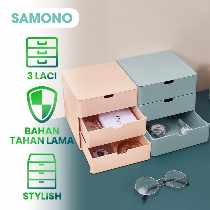 Samono Rak Multifungsi SSB005 Stylish 3 Drawers