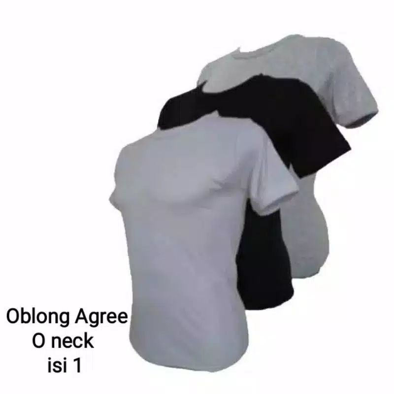 KAOS DALAM PRIA AGREE KAOS OBLONG O NECK /KAOS PRIA 006