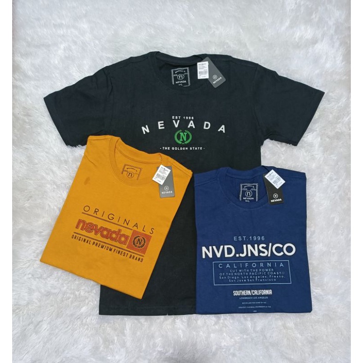 promo kaos nevada 3pcs 100rb/kaos nevada dewasa/kaos nevada dewasa kaos pria distro kaos pria distro keren kaos nevada motif random