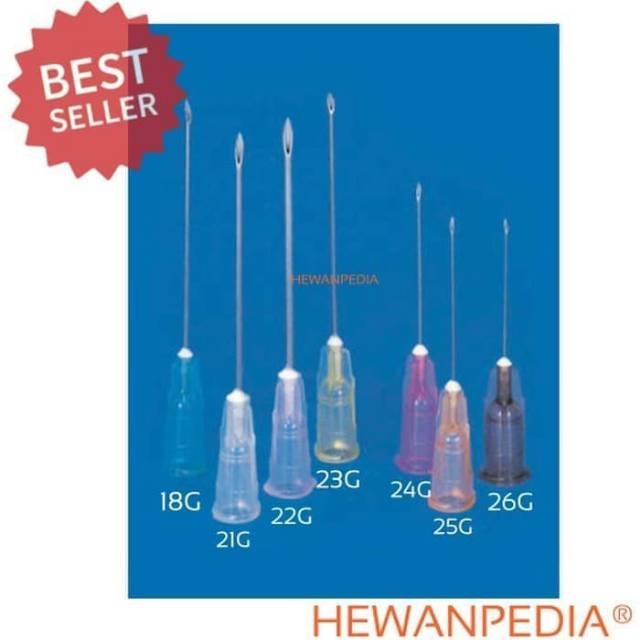 Needle 24g Onemed 1 Biji Jarum Suntik Medis Ukuran 24 G 1 Inchi Shopee Indonesia