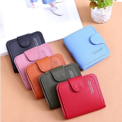 W002 WOMEN'S WALLET DOMPET CEWEK CANTIK IMPORT DOMPET LIPAT WANITA | FADHILAH SHOP BJB