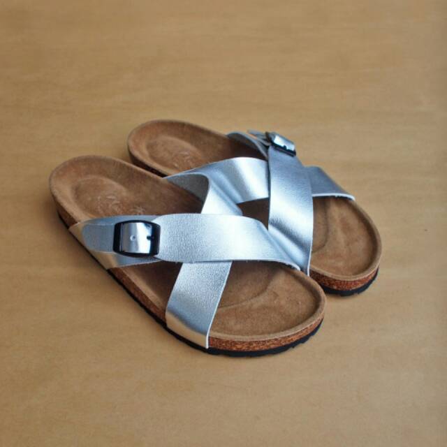 Sandal Wanita Anssy - Feast Silver