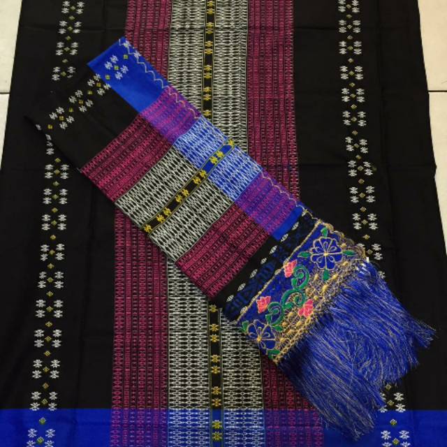 STELAN KATUN PUCCA SELENDANG BORDIR