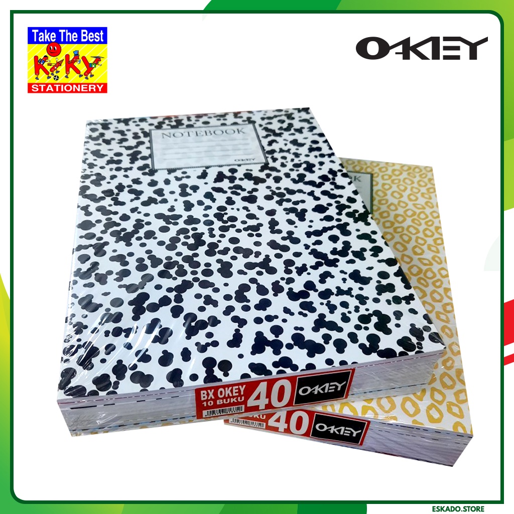 Buku Tulis Okey Boxy 40 Lembar Kiky