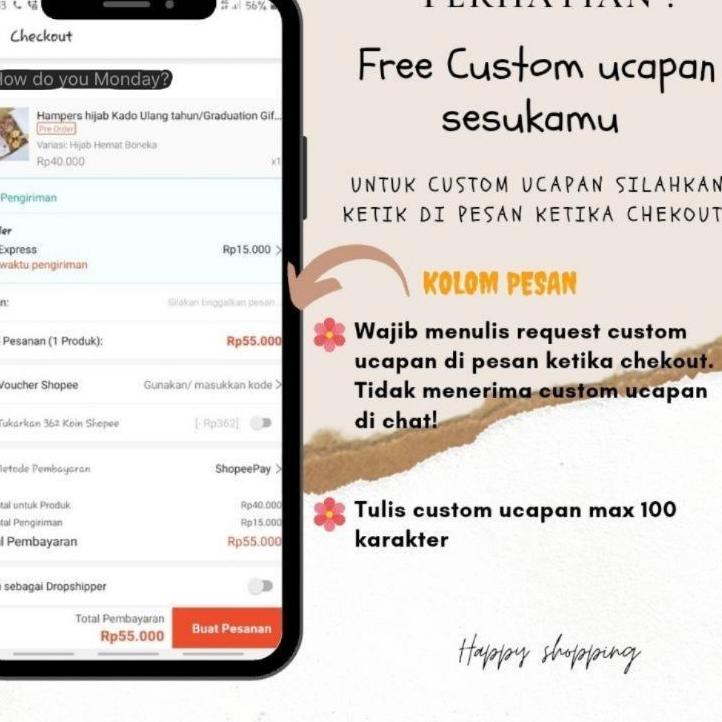 Termurah KADO CEWEK MURAH / GIFT BOX SWEATER  CREWNECK/ Kado Ulang Tahun Cewek / Hampers Cewek / Car