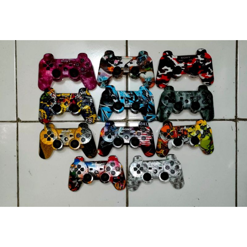 Stik Ps3 Motif Corak Op Ori Pabrik Stick Ps3 Wireless Stik Motif Stick Motif