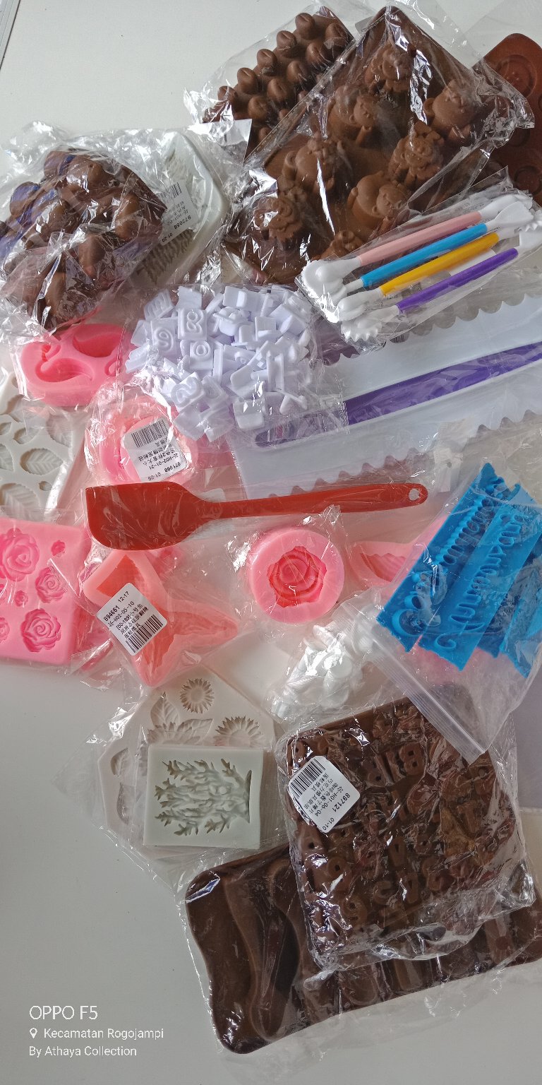 Diy Cetakan Dengan Bahan Silikon Dan Bentuk Ekor Mermaid Untuk Hiasan Kue / Fondant