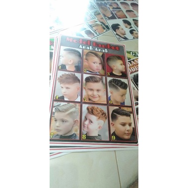 poster potong rambut barbershop