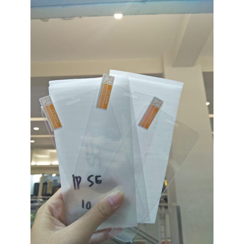 TEMPERED GLASS BIASA IPHONE SE