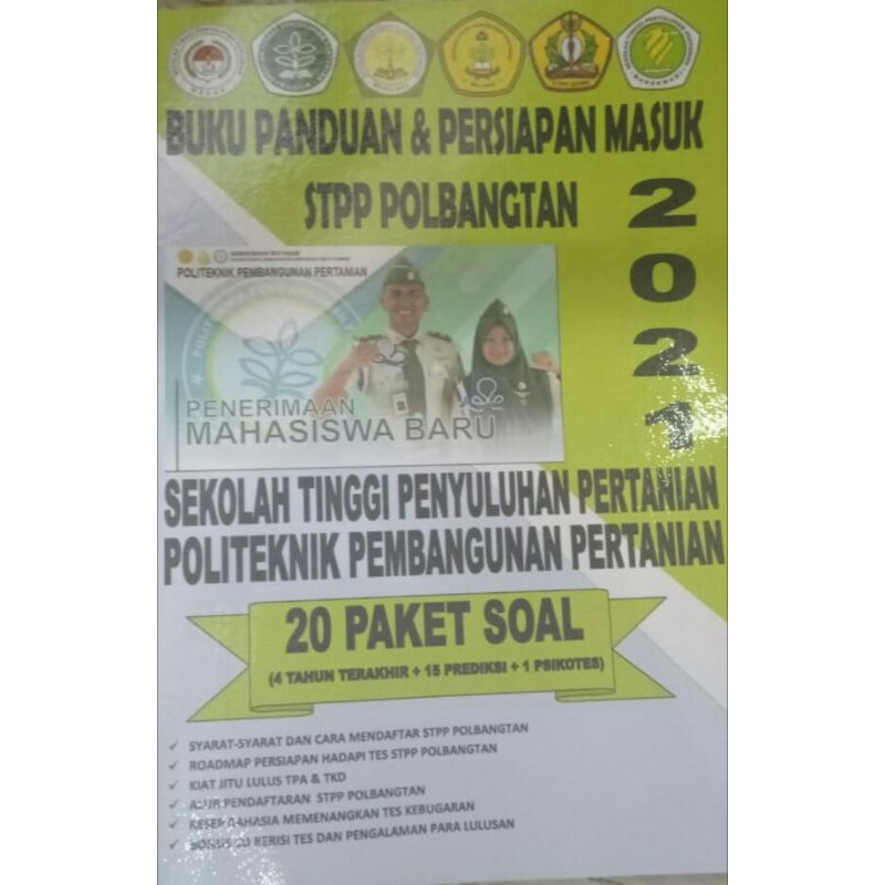 Buku Persiapan Polbangtan 2021 Politeknik Pembangunan Pertanian Stpp Shopee Indonesia