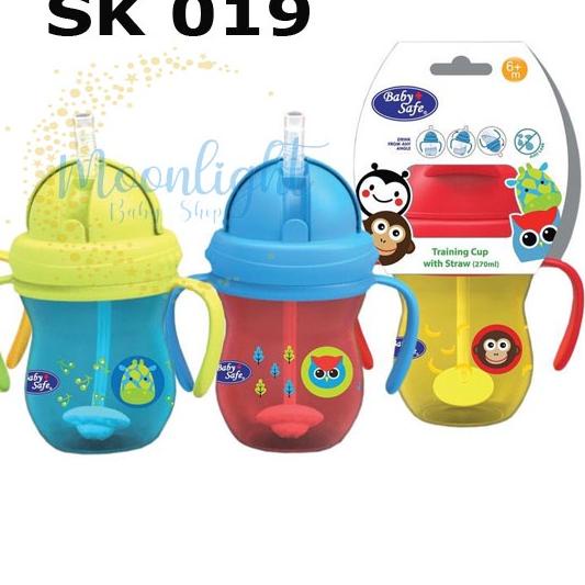 ➯ Baby Safe Training Cup | Botol Minum Sedotan Bayi Anak ⅎ