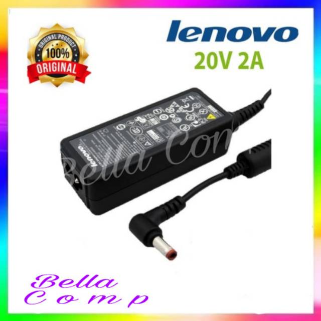 Adaptor Charger Laptop LENOVO 20V 2A S12 S206 S9 S9E S10-3S SERIES ORIGINAL