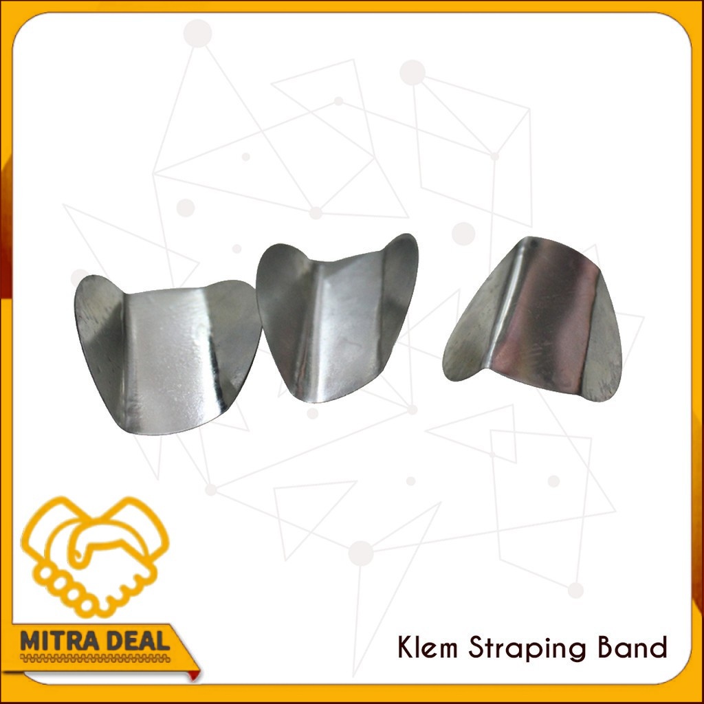 [COD] Klem Besi Straping Band Tali Kuning